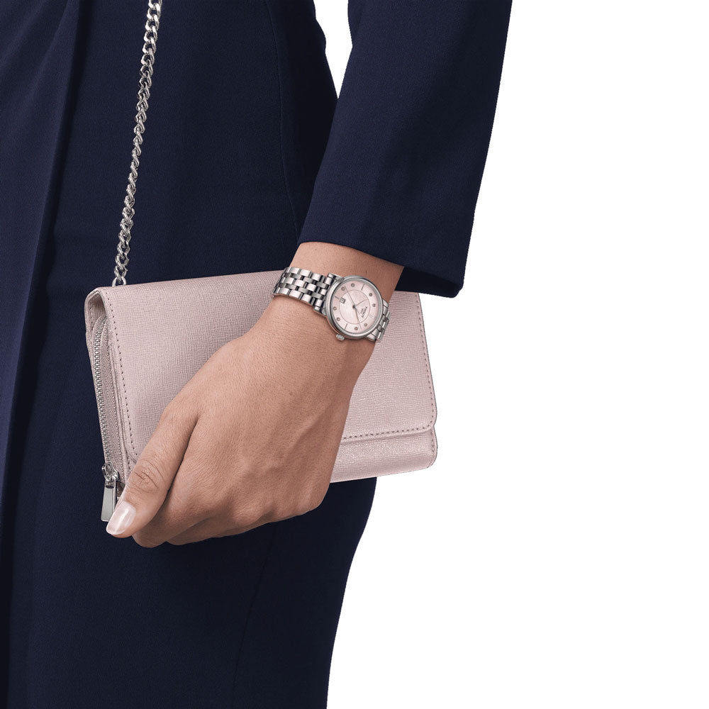 Tissot T Classic Carson Premium Lady Mother of Pearl Pink Watch - T122.210.11.159.00